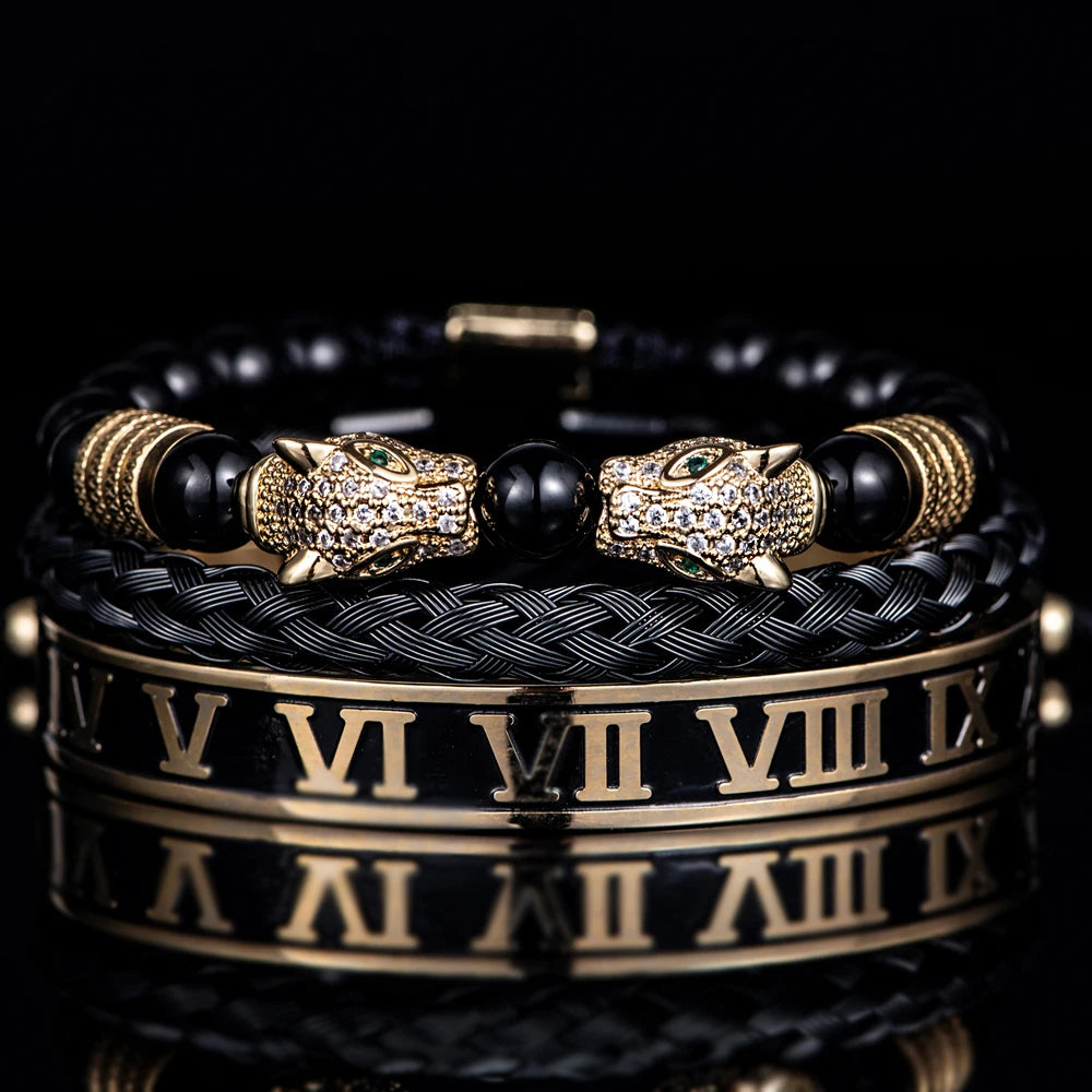 Leopard Luxury Bracelet Set