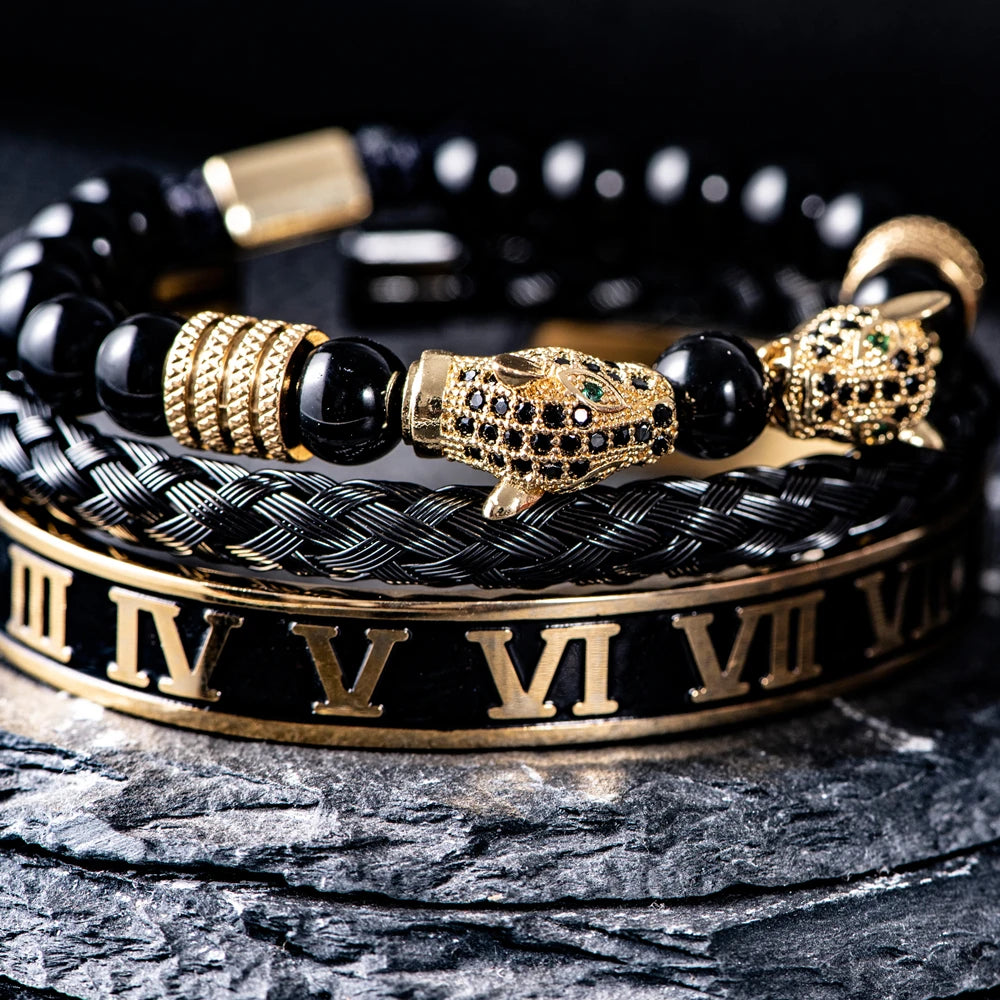 Leopard Luxury Bracelet Set